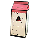 牛奶盒造型DIY存錢筒