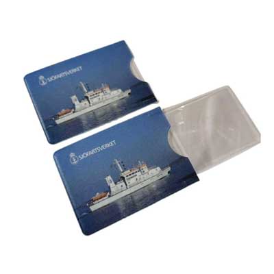 抽拉卡套式便携名片式放大鏡